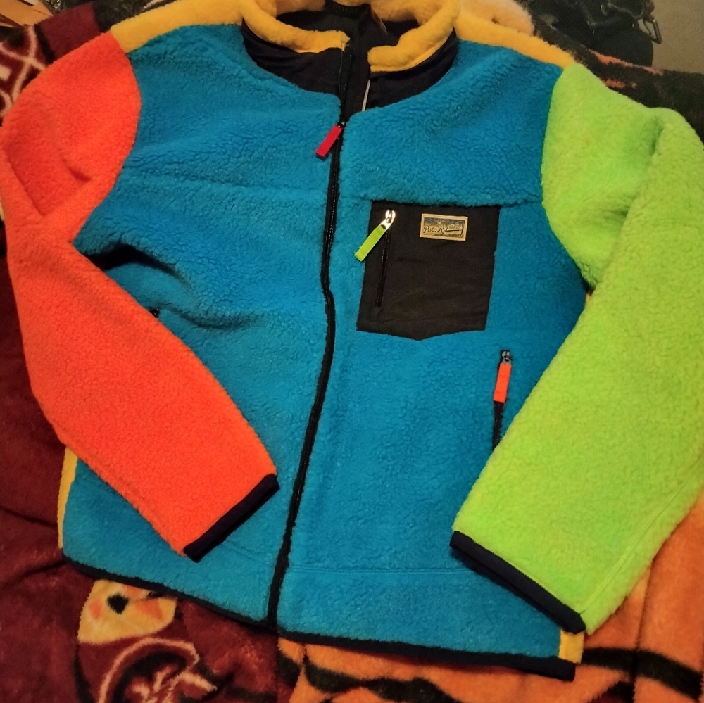 Authentic Polo Ralph Lauren Men's Fleece Jacket L. New w/ Tags. Super nice.
